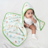 Muslin Hooded Towel 1 Pcs - EKJB0028